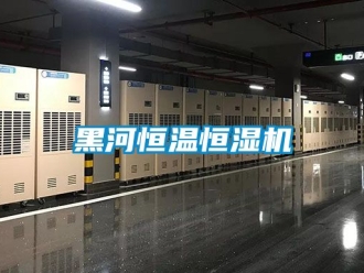 知识百科黑河恒温恒湿机