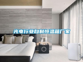 知识百科光电行业自制恒温箱厂家