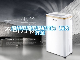 知识百科温州恒温恒湿机空调 种类齐全